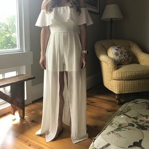Altard State White Romper